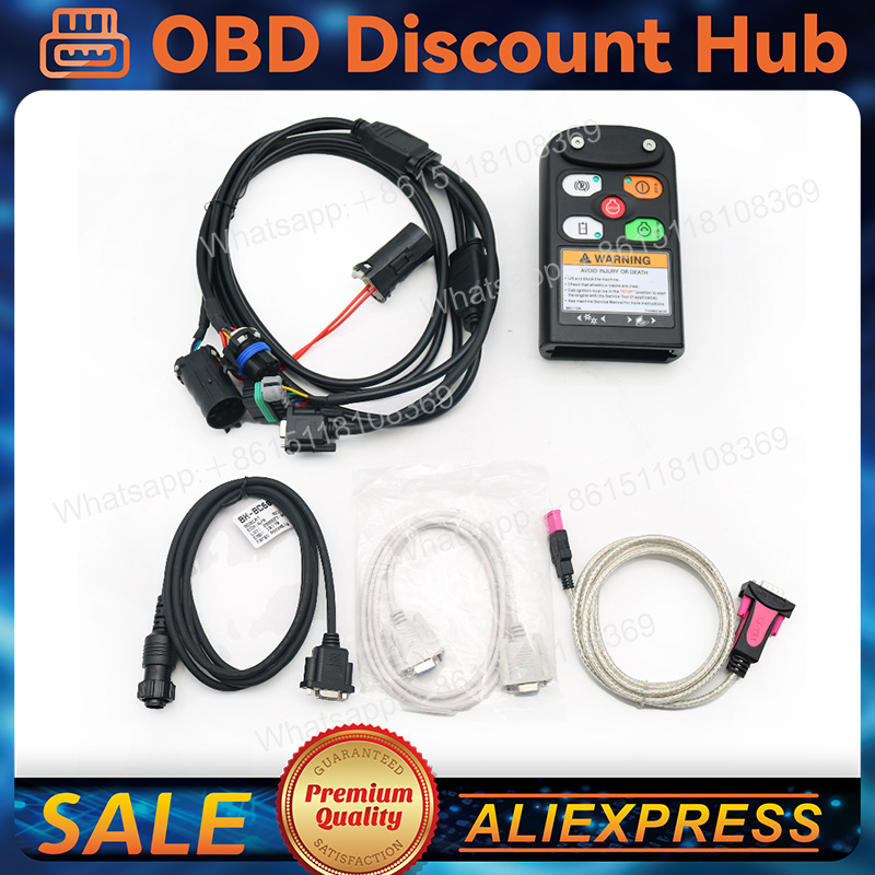 Heavy Equipment Diagnostic Tool - เครื่องมือวินิจฉัยสำหรับรถตักล้อยาง Bobcat รถบรรทุก รถขุด พร้อมแล็ปท็อป cf