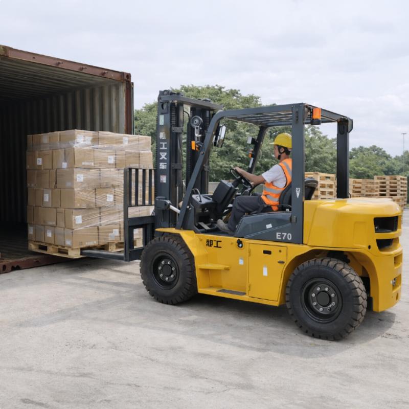 Heavy Equipment Useful Life - รถยกสำหรับงานหนักแบบกำหนดเองได้ ขนาด 2-3 ตัน เครื่องยนต์ดีเซล อุปกรณ์ยกสำหรับคลังสินค้าและโลจิสติกส์