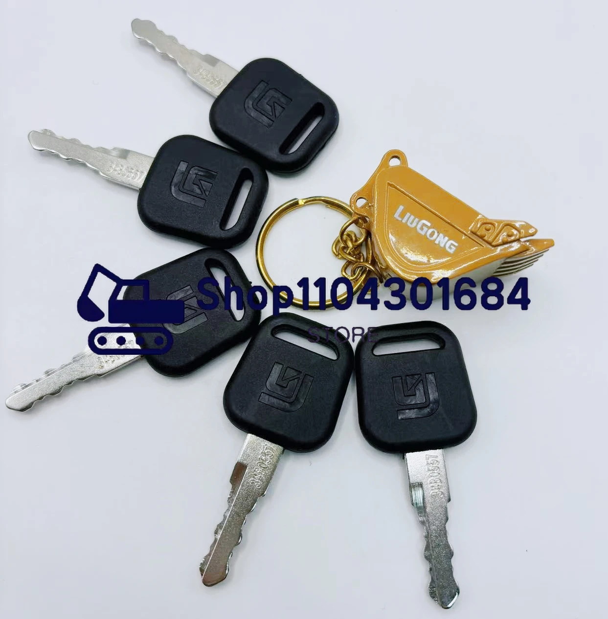 Heavy Equipment Excavator - 2/5PCS 34B0557 ปุ่มสําหรับ LIUGONG ปุ่มจุดระเบิด 906D/907C/920/922/908/915/925/936E