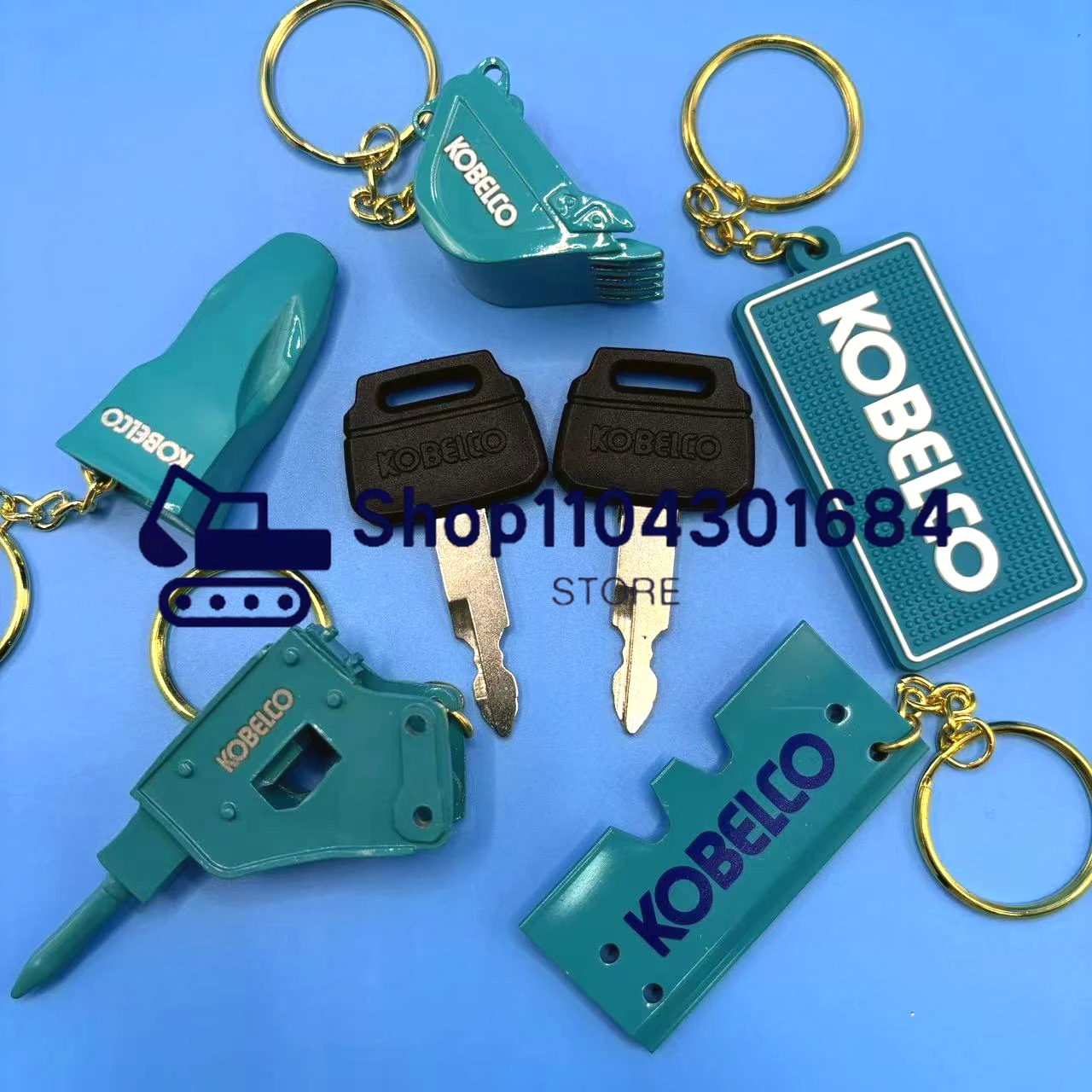 Heavy Equipment Excavator - 2 ชิ้น K250 Key สําหรับ Kobelco