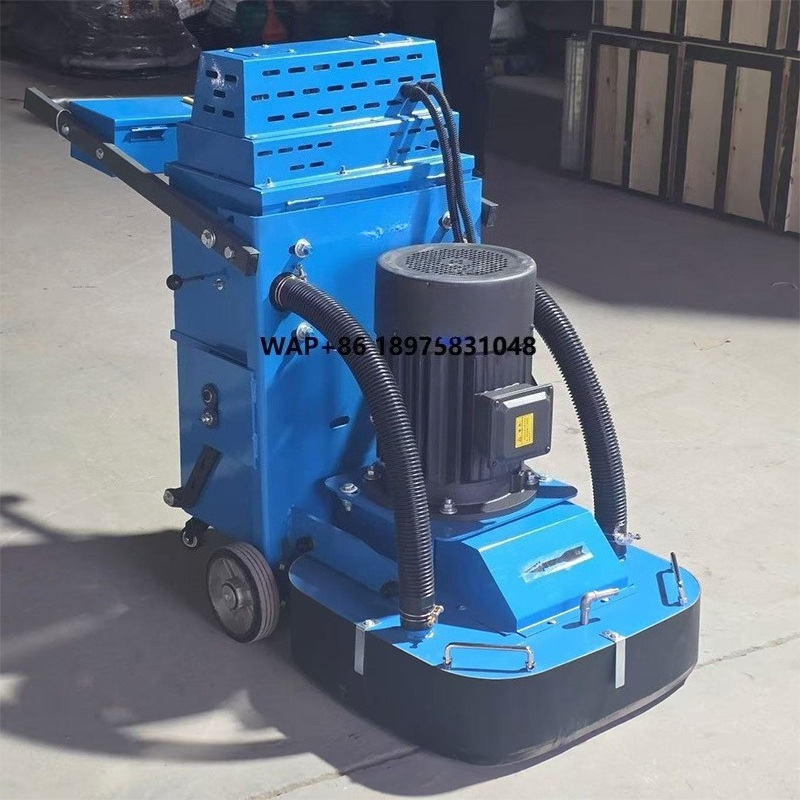 Floor Grinding Machine - เครื่องขัดและขัดเงาพื้นคอนกรีตแบบกึ่งอัตโนมัติ กำลังไฟ 7.5 กิโลวัตต์ พร้อมเกียร์ ประสิทธิภาพสูง
