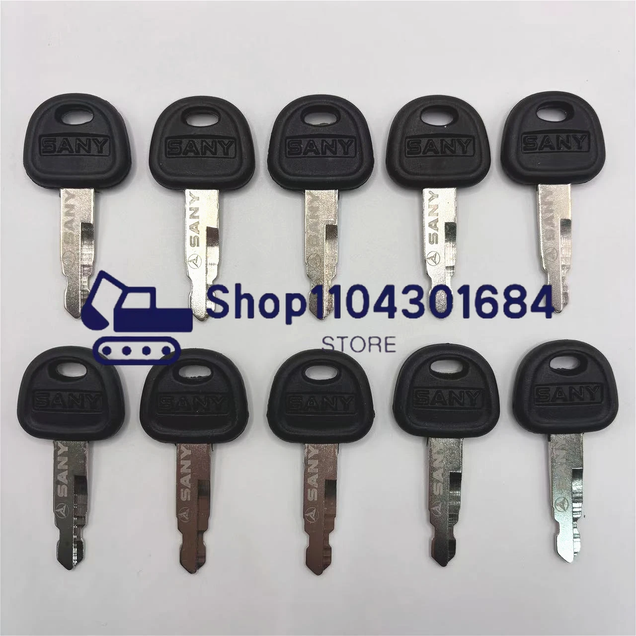 Heavy Equipment Excavator - 2/5/10 ชิ้นกุญแจสําหรับ Sany Excavator Bulldozer Loader