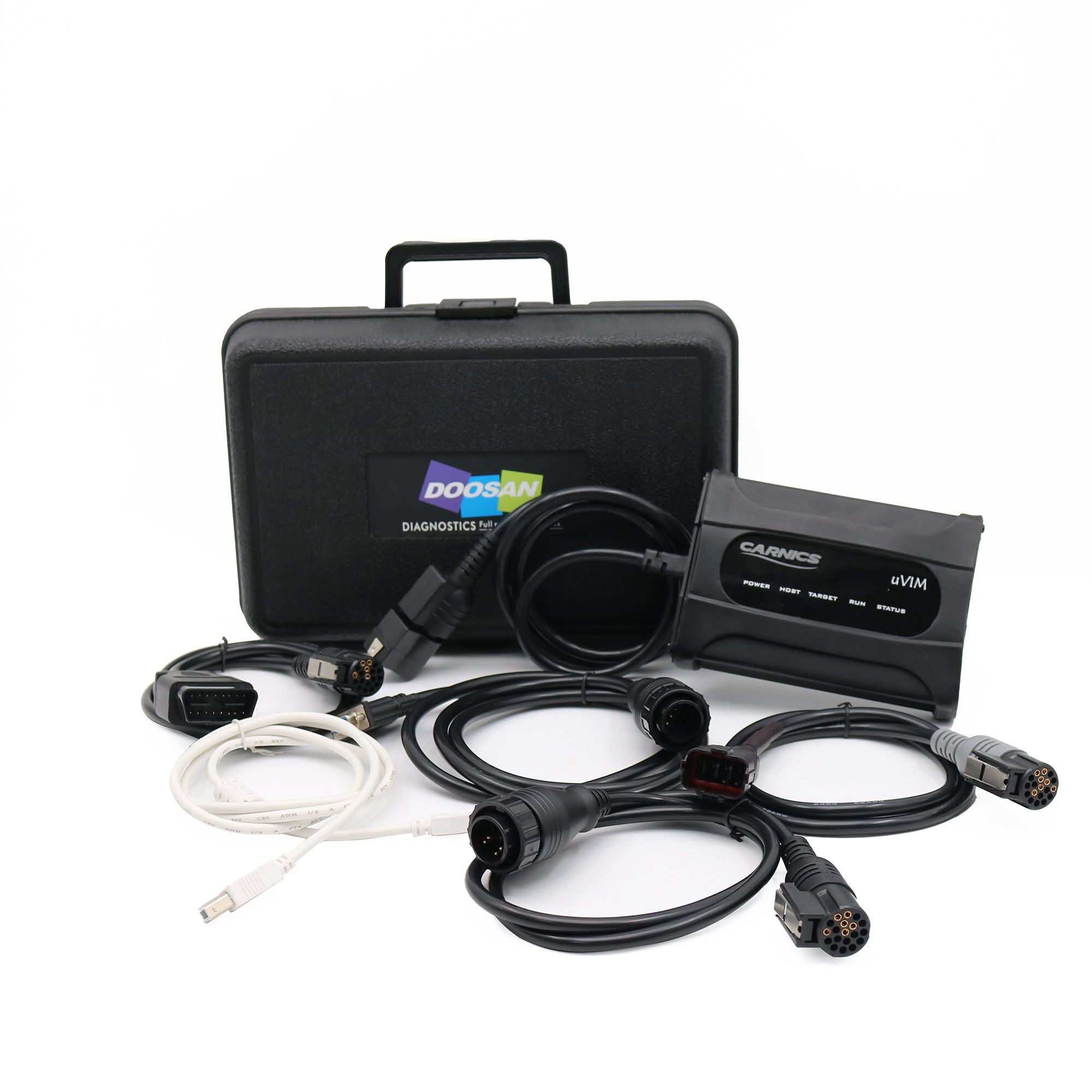 Heavy Equipment Diagnostic Tool - เครื่องมือวินิจฉัยสำหรับรถยก รถขุด รถตักดิน ยี่ห้อ Doosan uvim