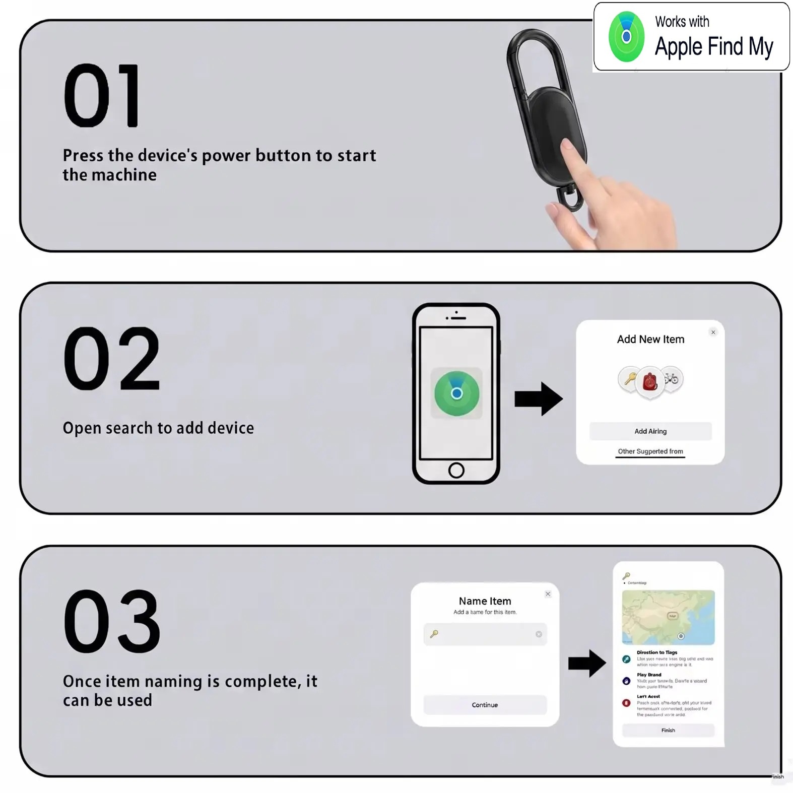 พวงกุญแจคาราบิเนอร์อัจฉริยะพร้ - Heavy Equipment Gps Tracker บทวิจารณ์และราคา