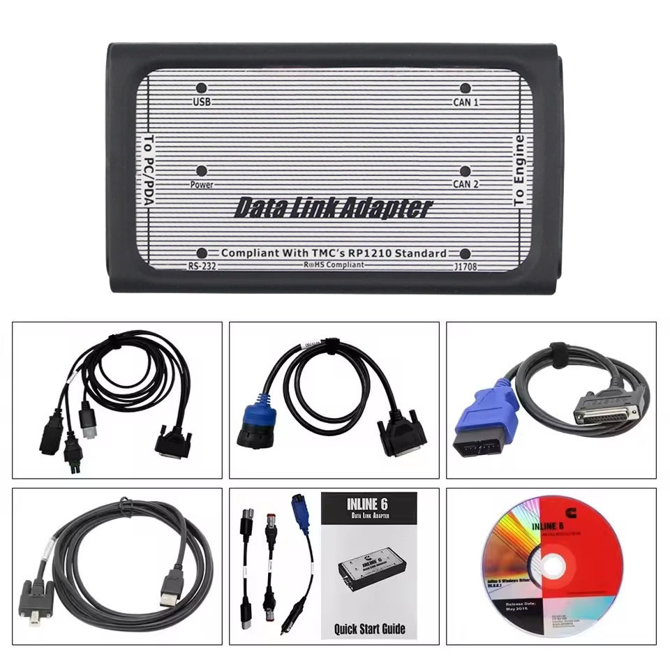 อะแดปเตอร์เชื่อมต่อข้อมูลคุณภา - Heavy Equipment Diagnostic Tool บทวิจารณ์และราคา