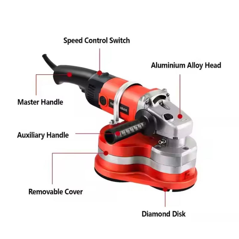 เครื่องขัดพื้นคอนกรีตแบบไร้ฝุ่ - Floor Grinding Machine บทวิจารณ์และราคา