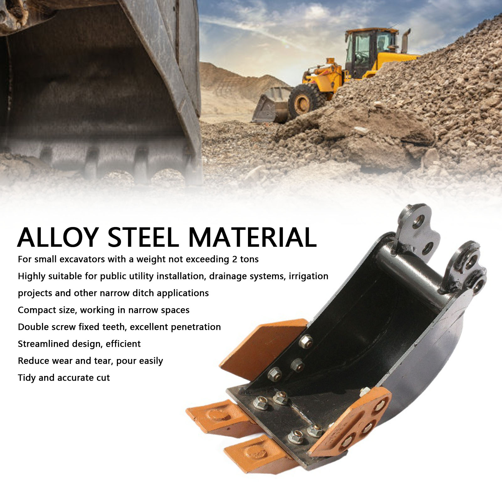 ถังขุดขนาดเล็กโลหะป้องกันการสึ - Heavy Equipment Excavator บทวิจารณ์และราคา