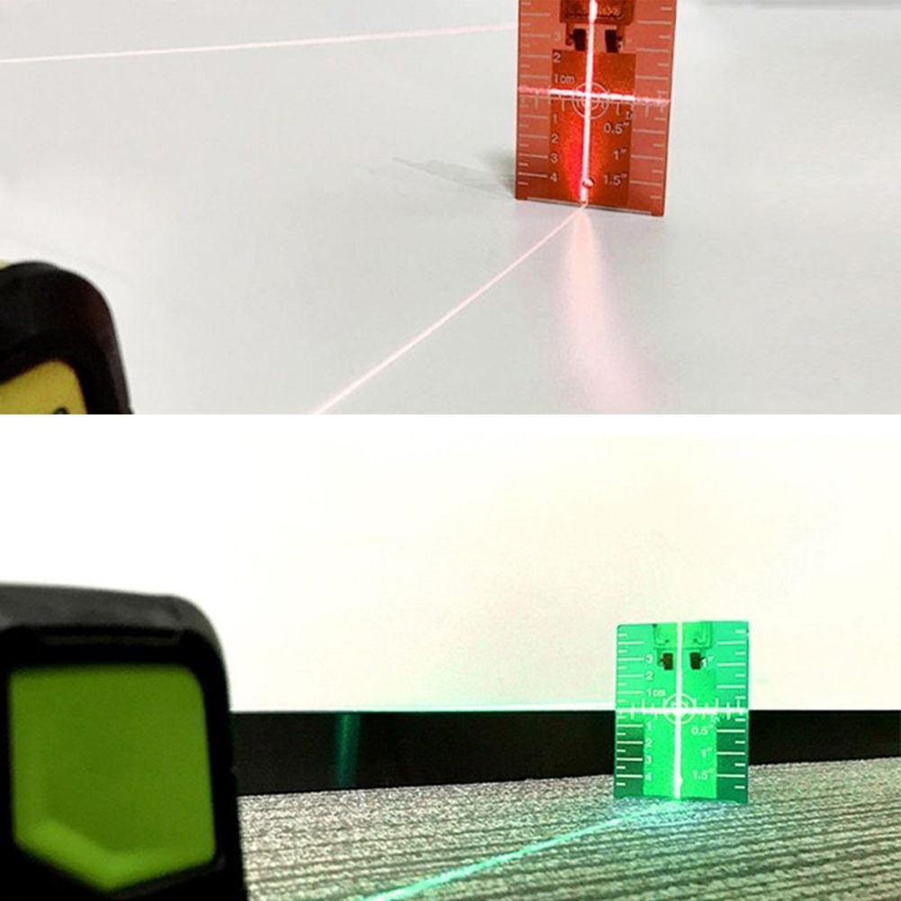 แผ่นการ์ดเป้าหมายสำหรับแผ่นเป้ - Laser Level Rotary บทวิจารณ์และราคา